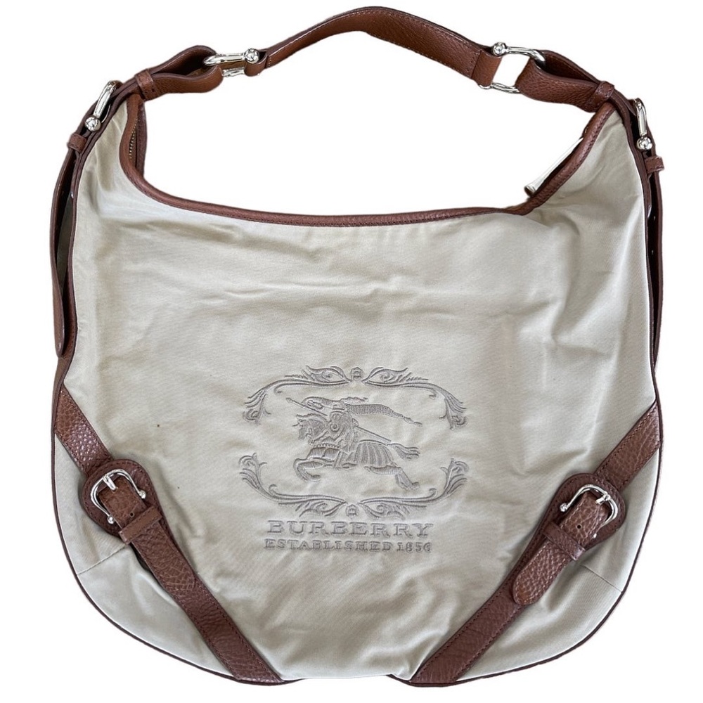 Burberry Canvas Boho Bag